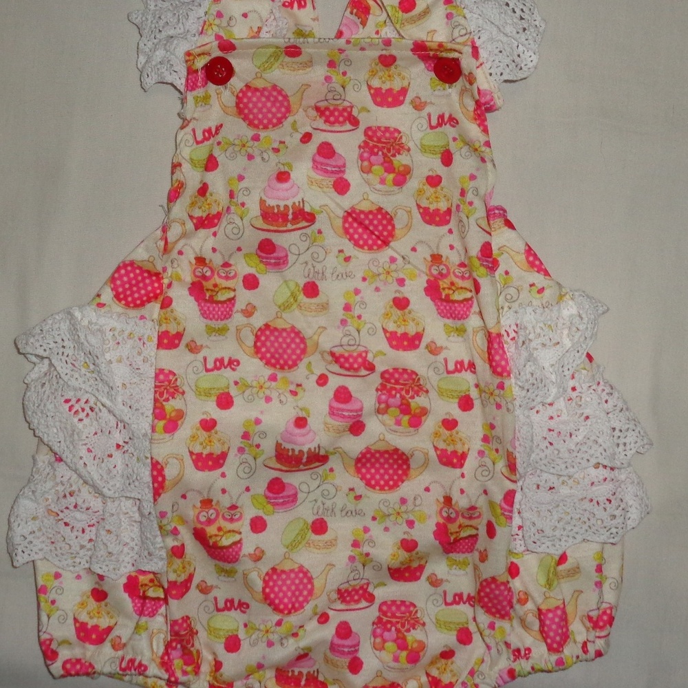 NWOT 24 months/  2T Boutique bubble/romper